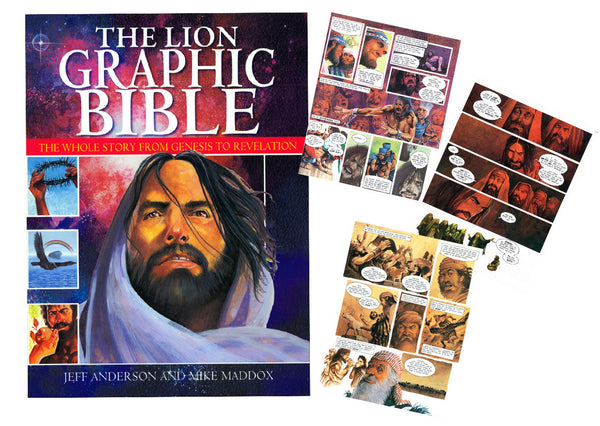 Lion Graphic Bible - Jeff Anderson Illustration